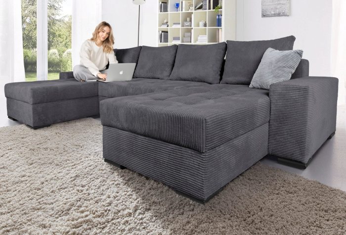 Bäddsoffa JOLY - Poso 22 - Antracit - Bild 4