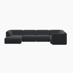 U-soffa MADEA - Poso 034 - Antracit