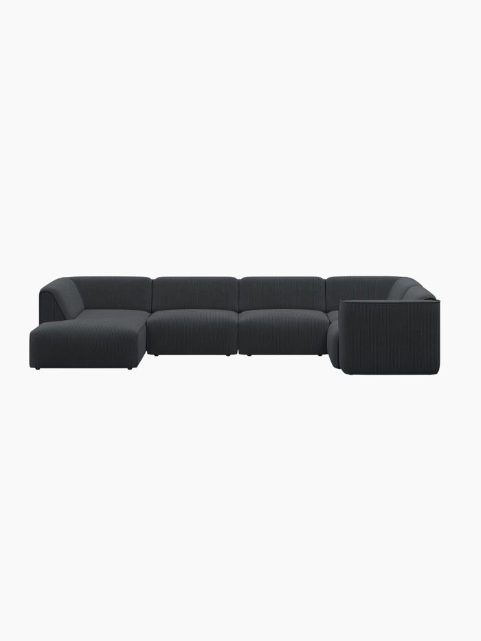 U-soffa MADEA - Poso 034 - Antracit