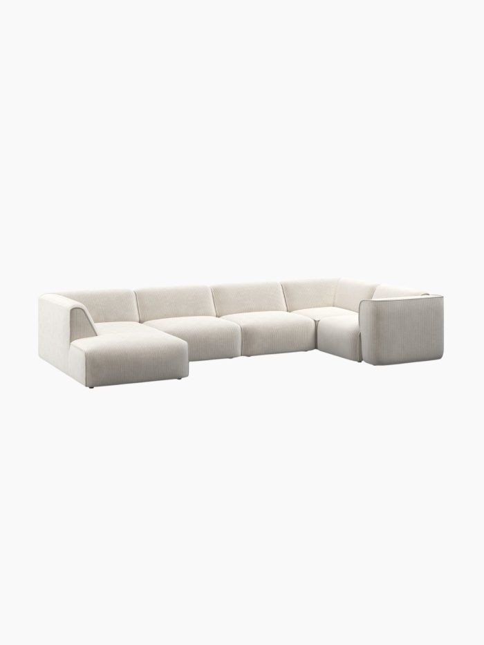U-soffa MADEA - Poso 100 - Beige - Bild 3