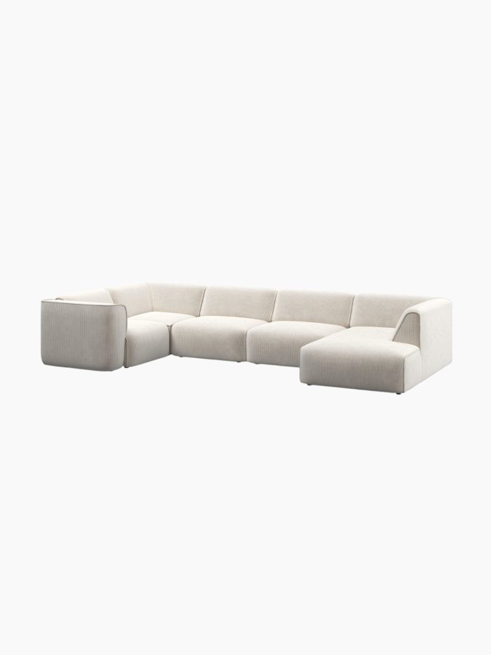 U-soffa MADEA - Poso 100 - Beige - Bild 4