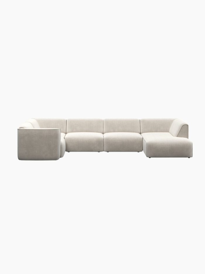 U-soffa MADEA - Poso 100 - Beige - Bild 5