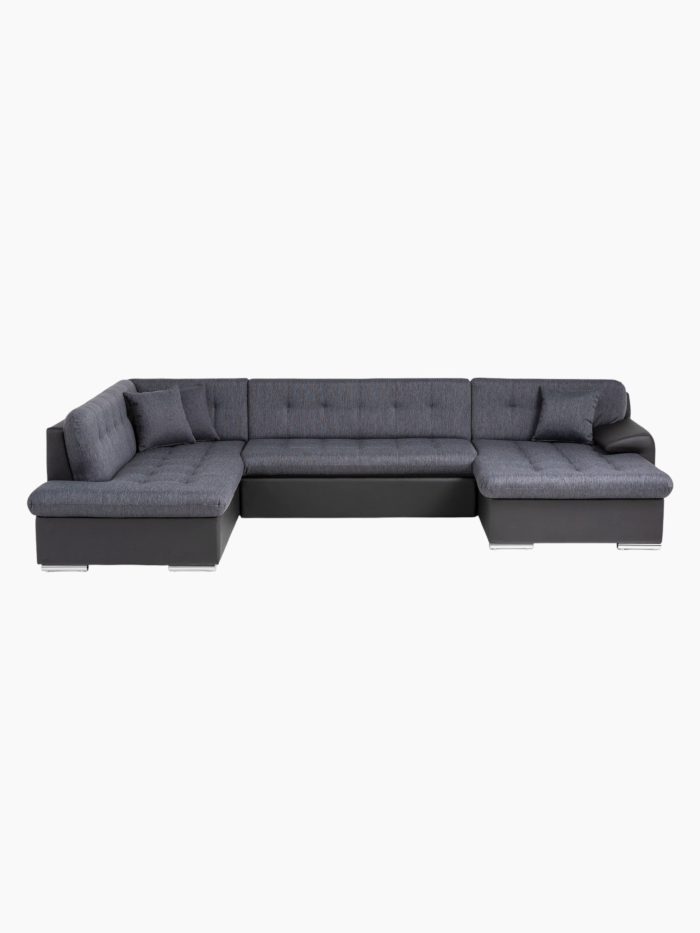 U-formad bäddsoffa ROCKY