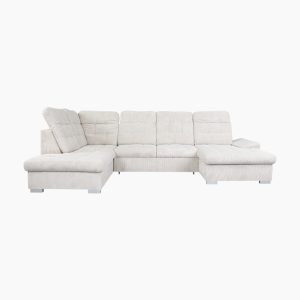 U-formad bäddsoffa NEBRASKA - Poso 100 - Beige